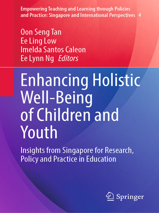 Cover image for Enhancing Holistic Well-Being of Children and Youth